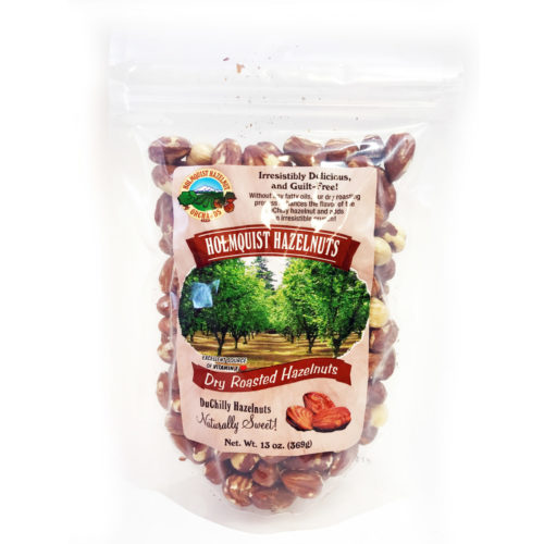 13 oz. Dry Roasted Hazelnuts (Long/DuChilly)