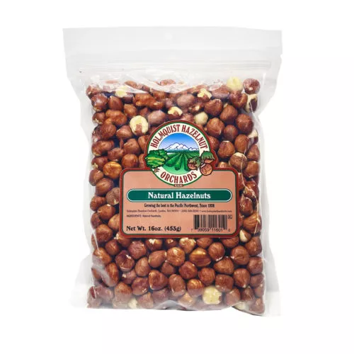 1 lb. Natural/Raw Hazelnuts (Subscription)