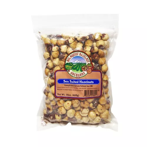 1 lb Sea Salted Hazelnuts